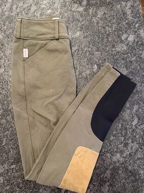 TS Olive Green Riding Breeches